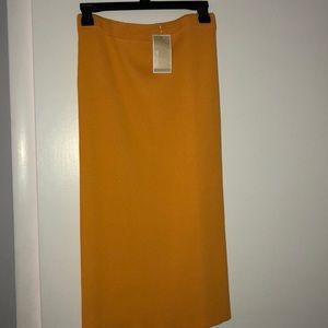 Michael Kors- Ribbed knit stretch pencil skirt